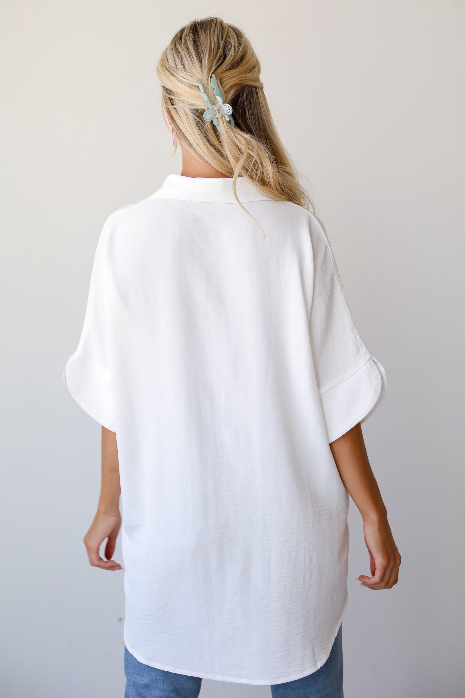 Sweet Vision Oversized Blouse